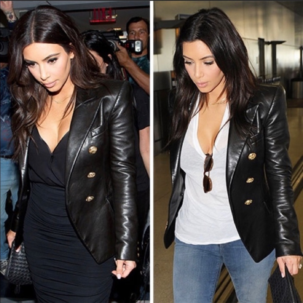 Leather jacket